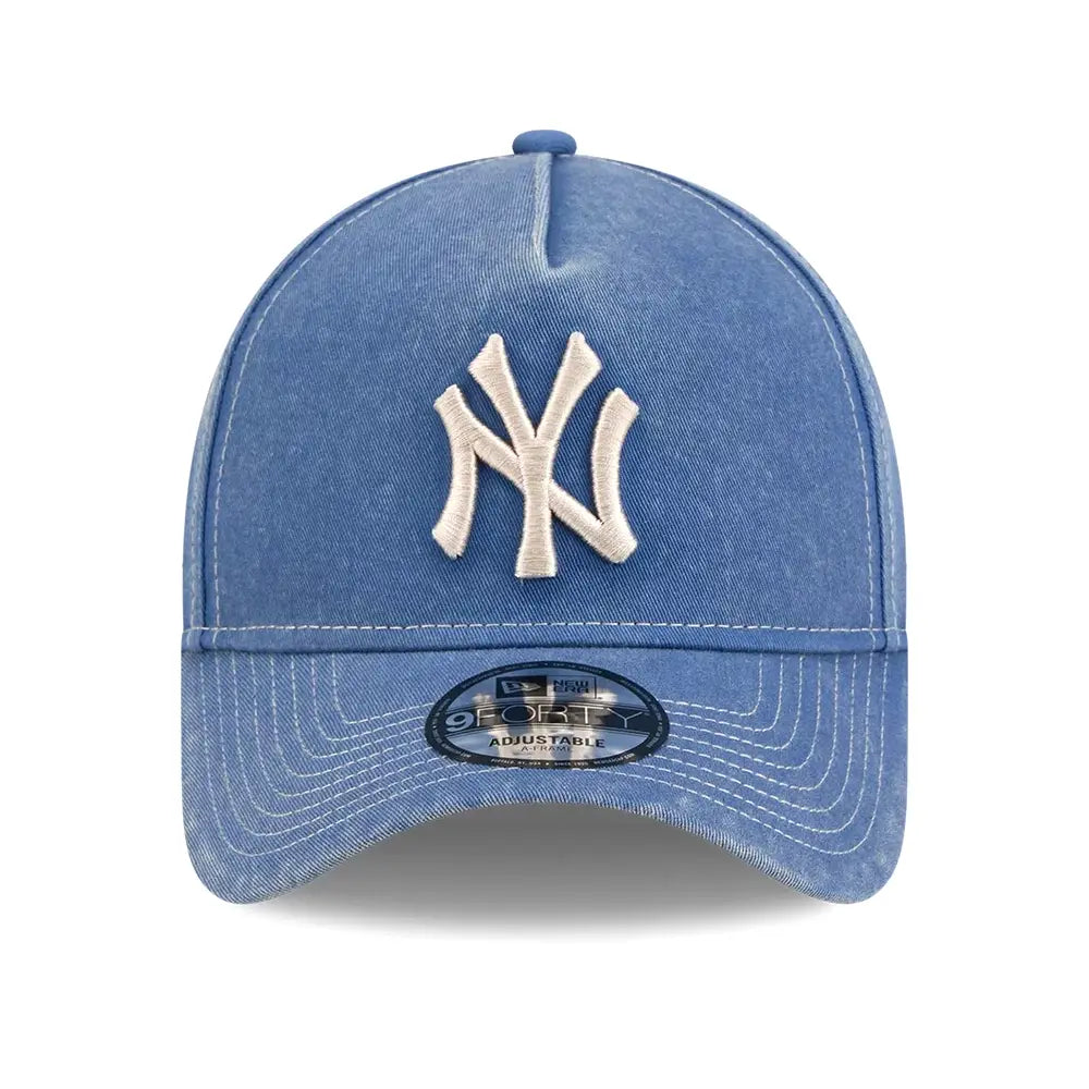 9FORTY A-Frame NY Yankees Washed Indigo Stone Cap