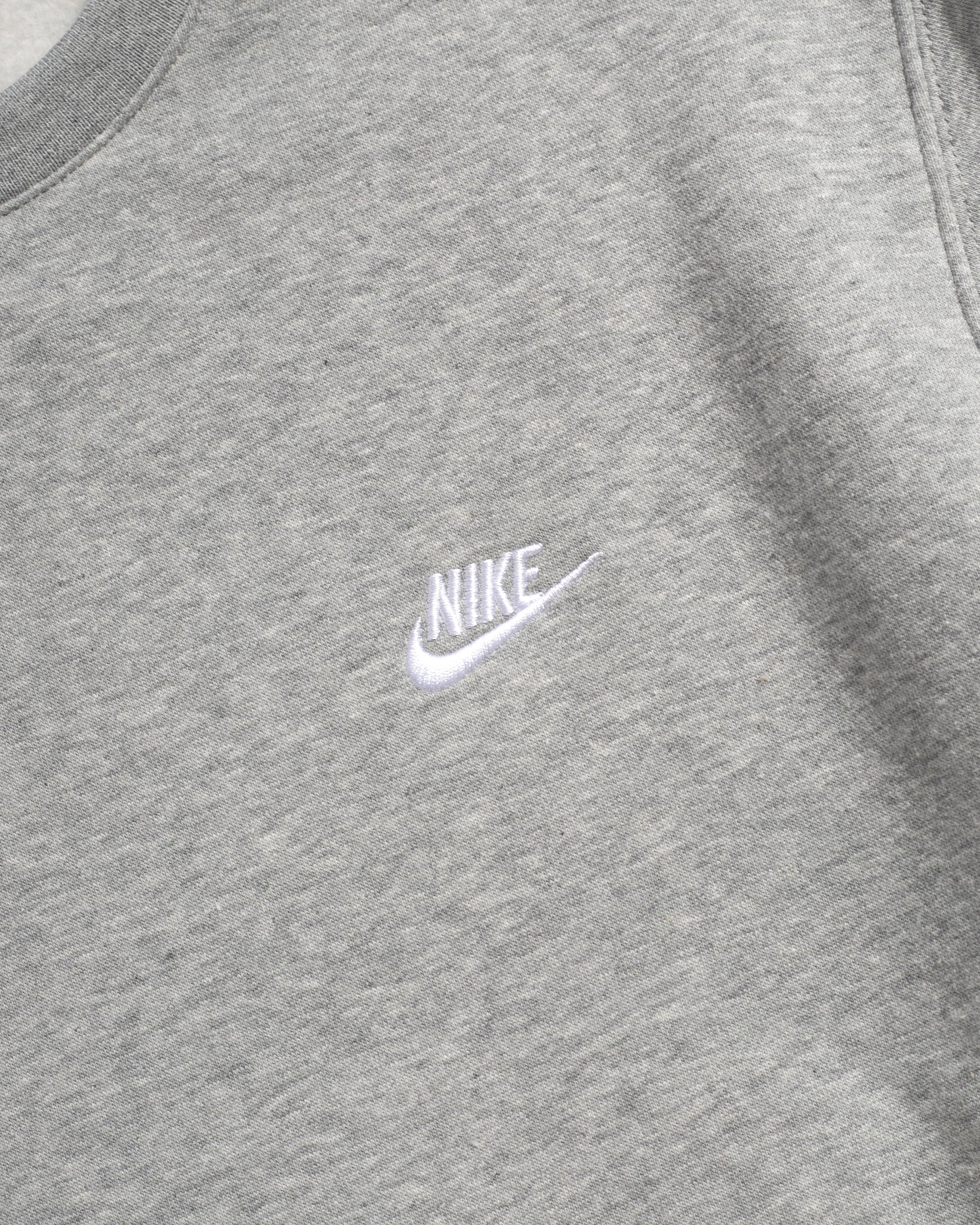 Dark Grey Heather / White
