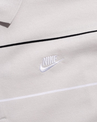 Club Oversized Striped Polo Shirt
