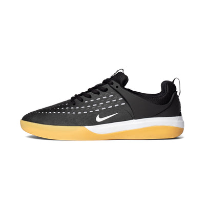 Nike SB Zoom Nyjah 3 Black White Black Beyond Skate