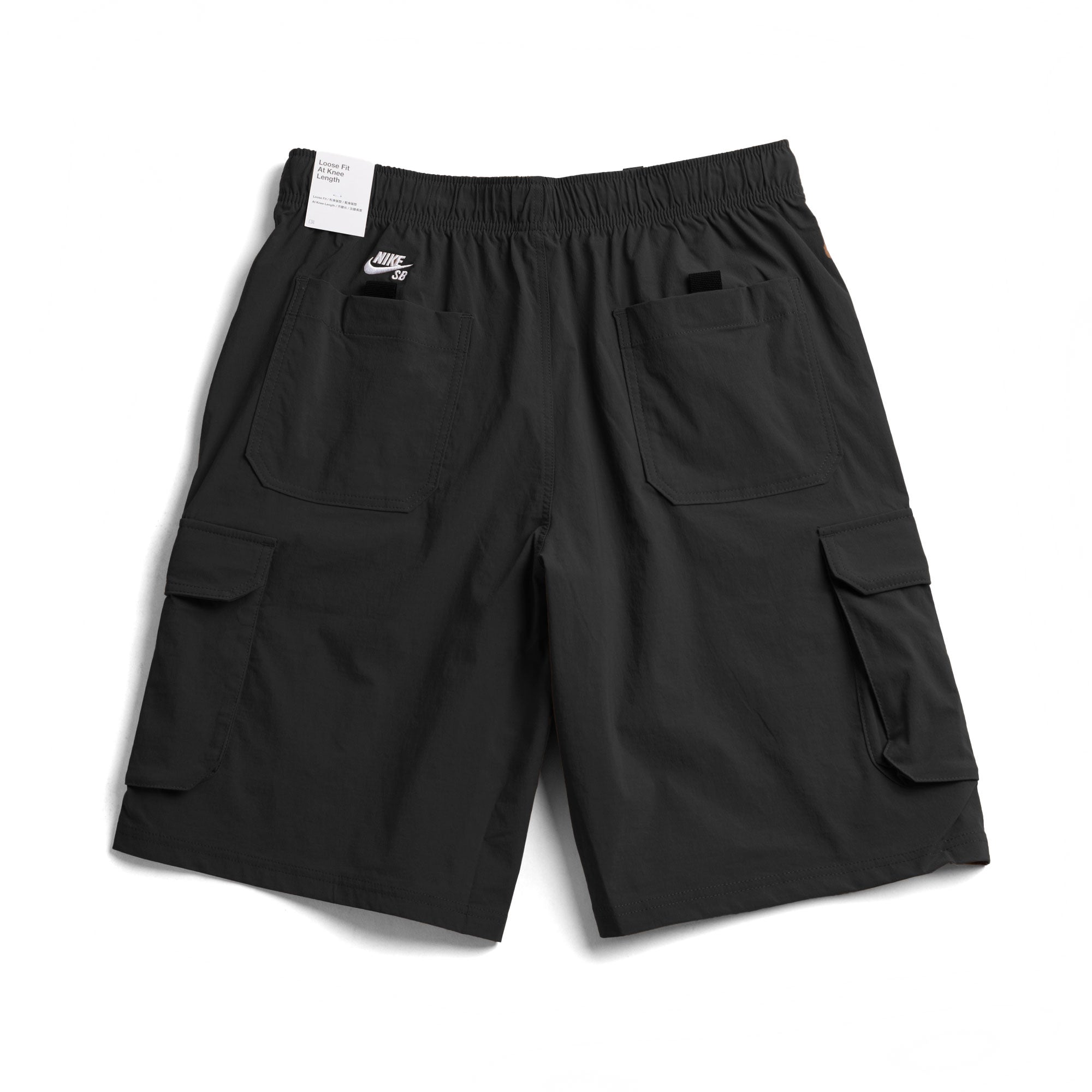 nike loose fit at knee length shorts