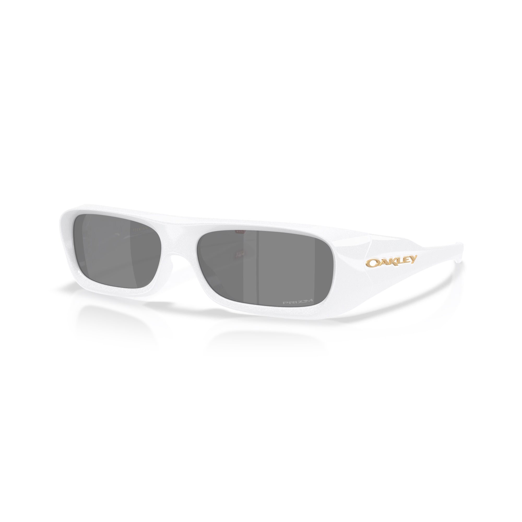 Oakley Permian Sunglasses - Pearlized White / Prizm Black – Beyond
