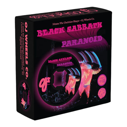 X Black Sabbath Paranoid Chubbies 99A Wheels