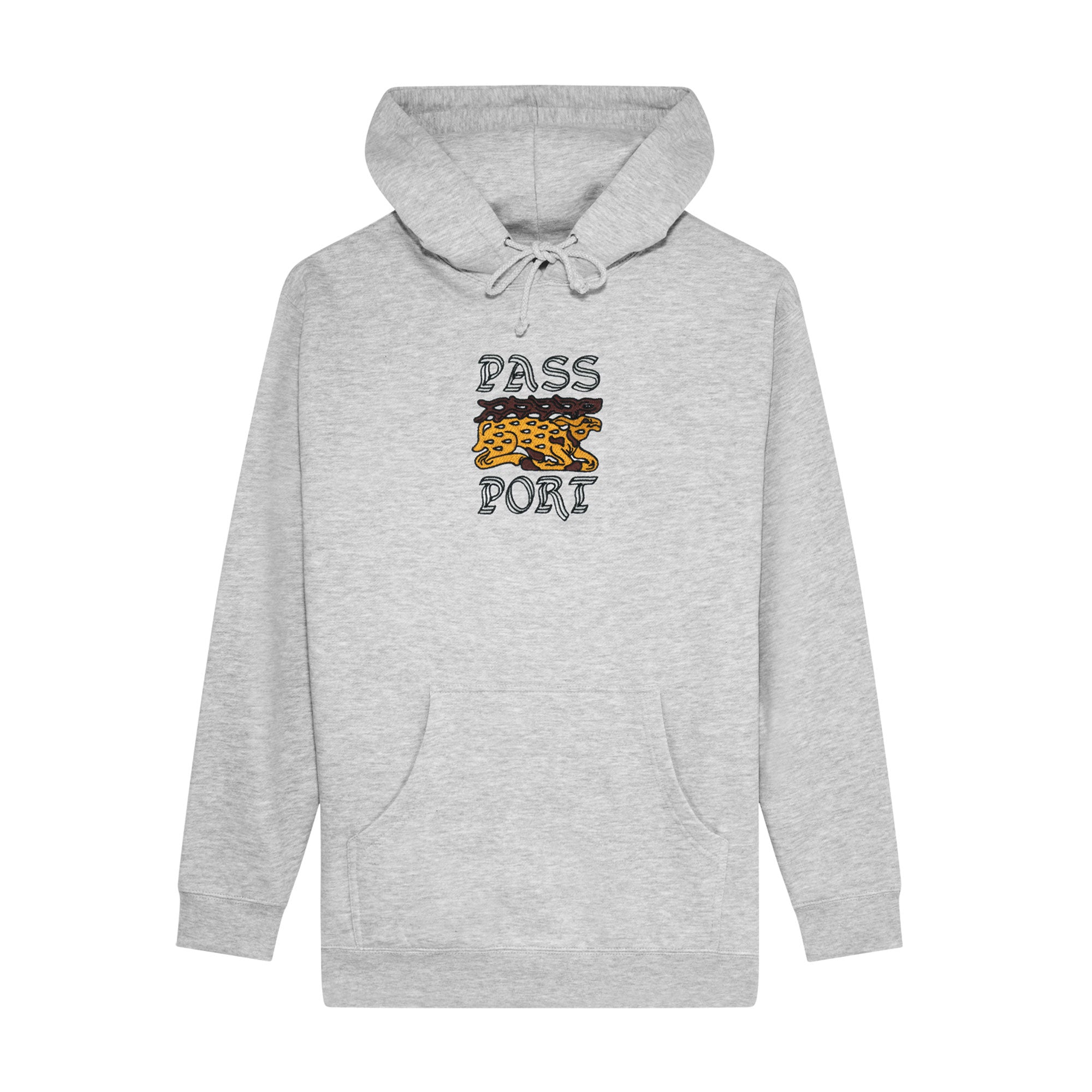 Passport Antler Hoodie Ash Beyond Skate