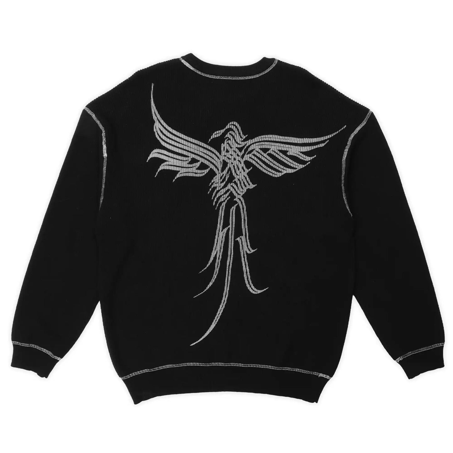 Calligraphy Knit Sweater