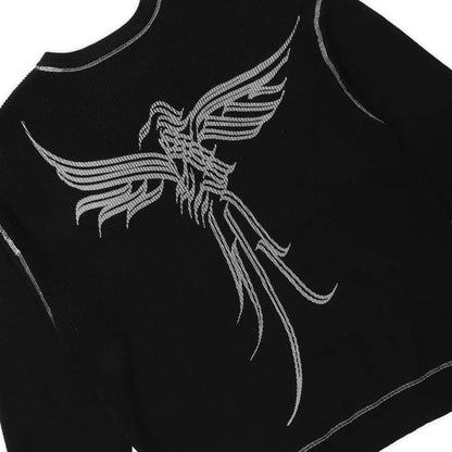 Calligraphy Knit Sweater