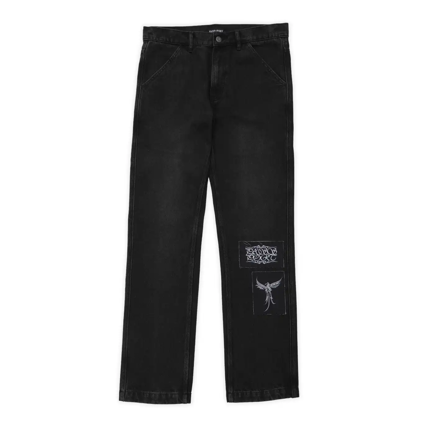Calligraphy Workers Club Straight Leg Jean