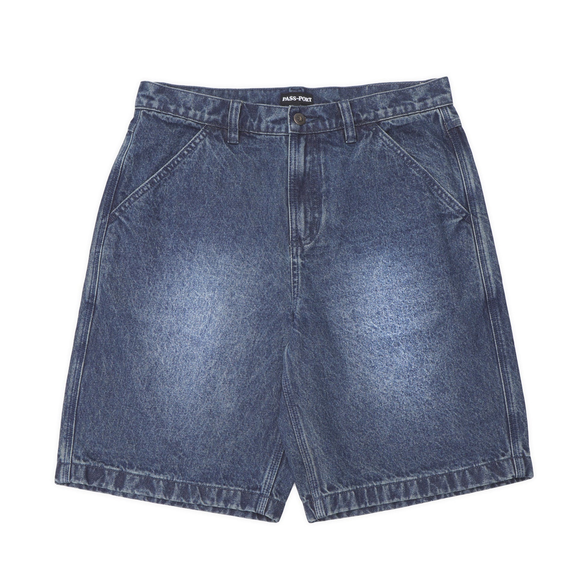 Washed Dark Indigo