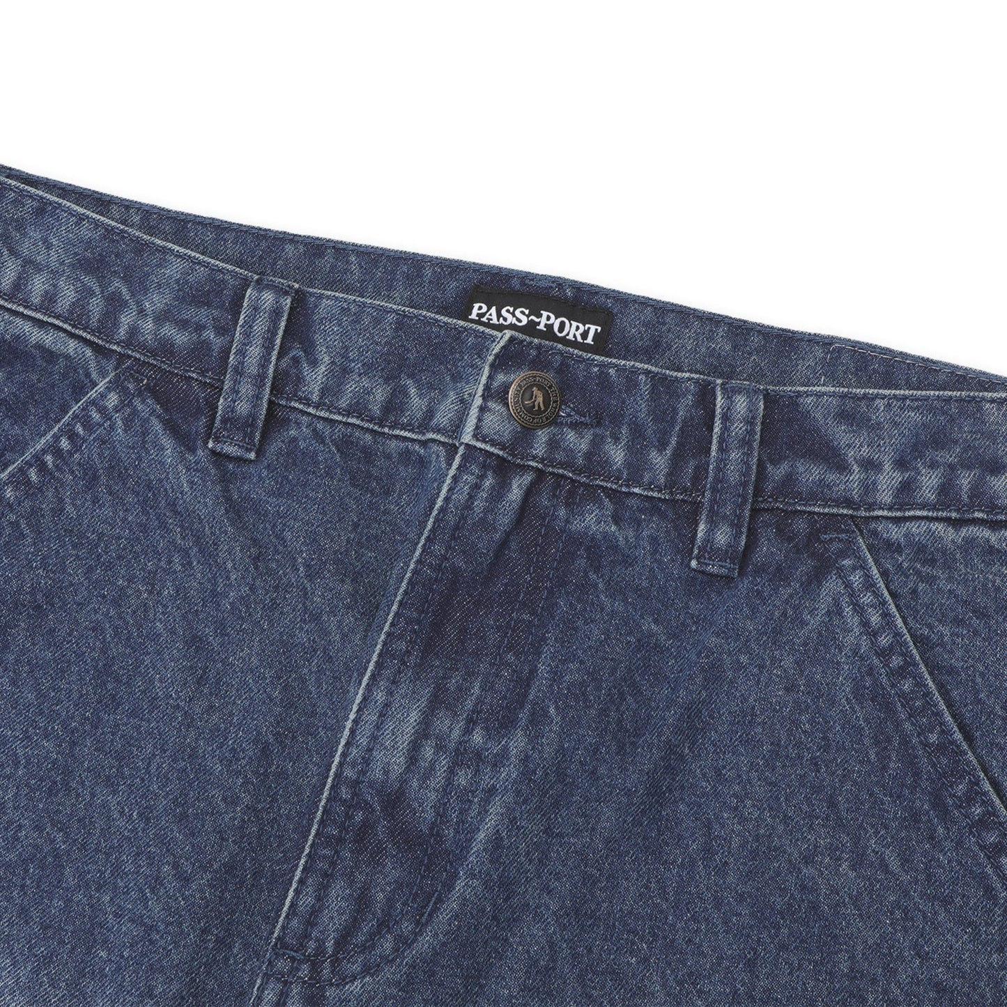 Washed Dark Indigo