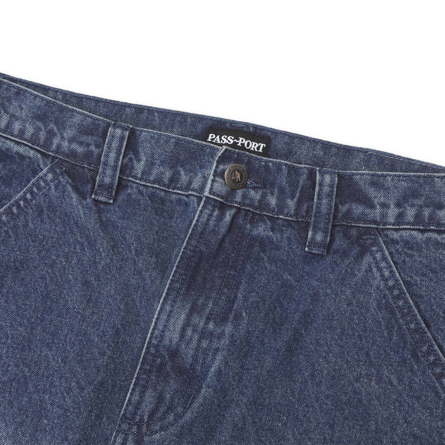 Washed Dark Indigo