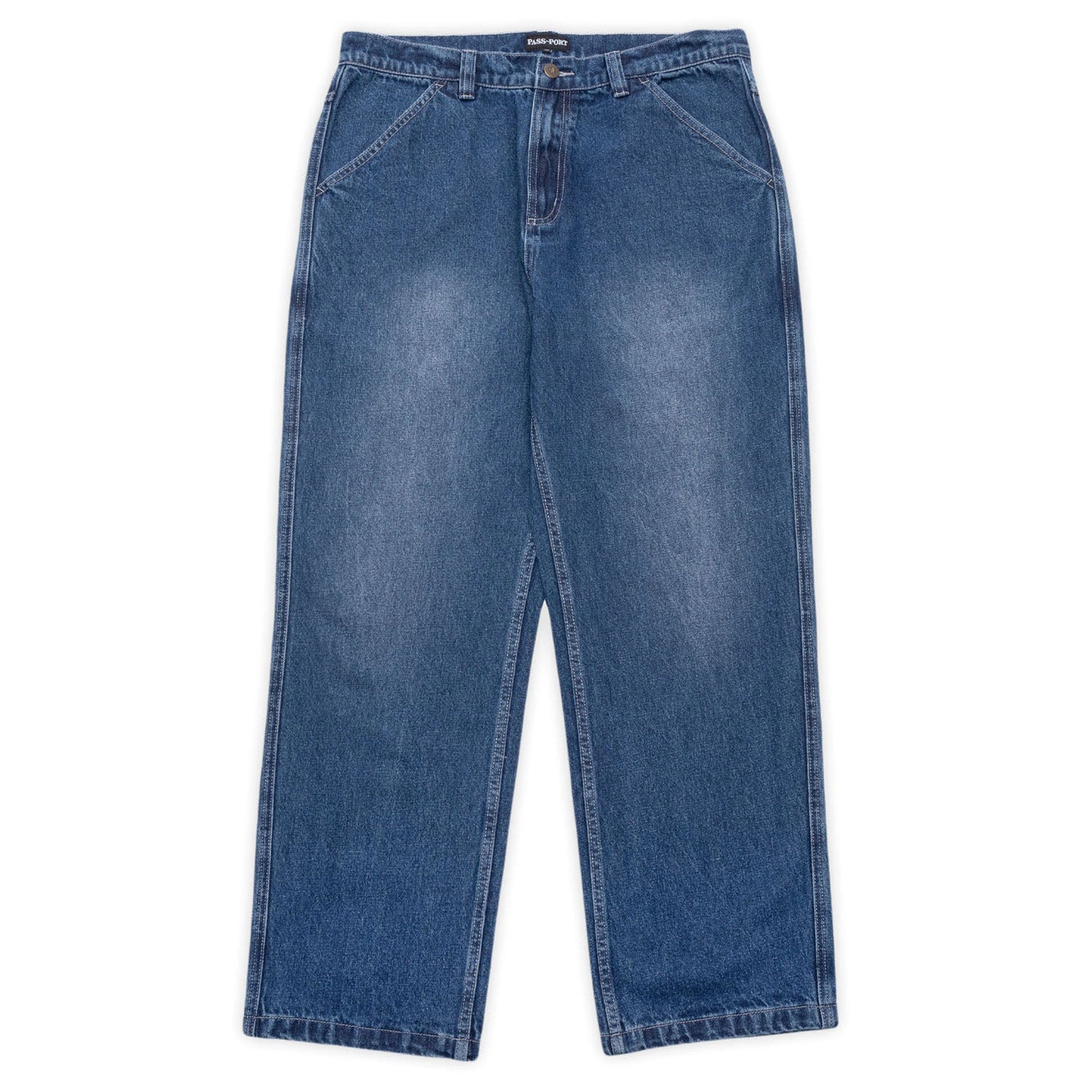 Faded Washed Dark Indigo 
