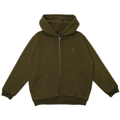 Solid Workers Zip Hoodie