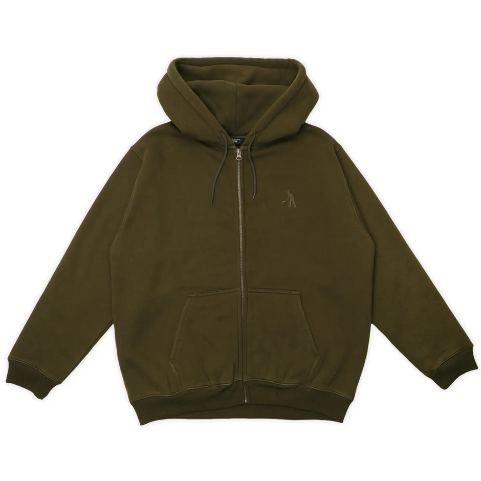 Solid Workers Zip Hoodie