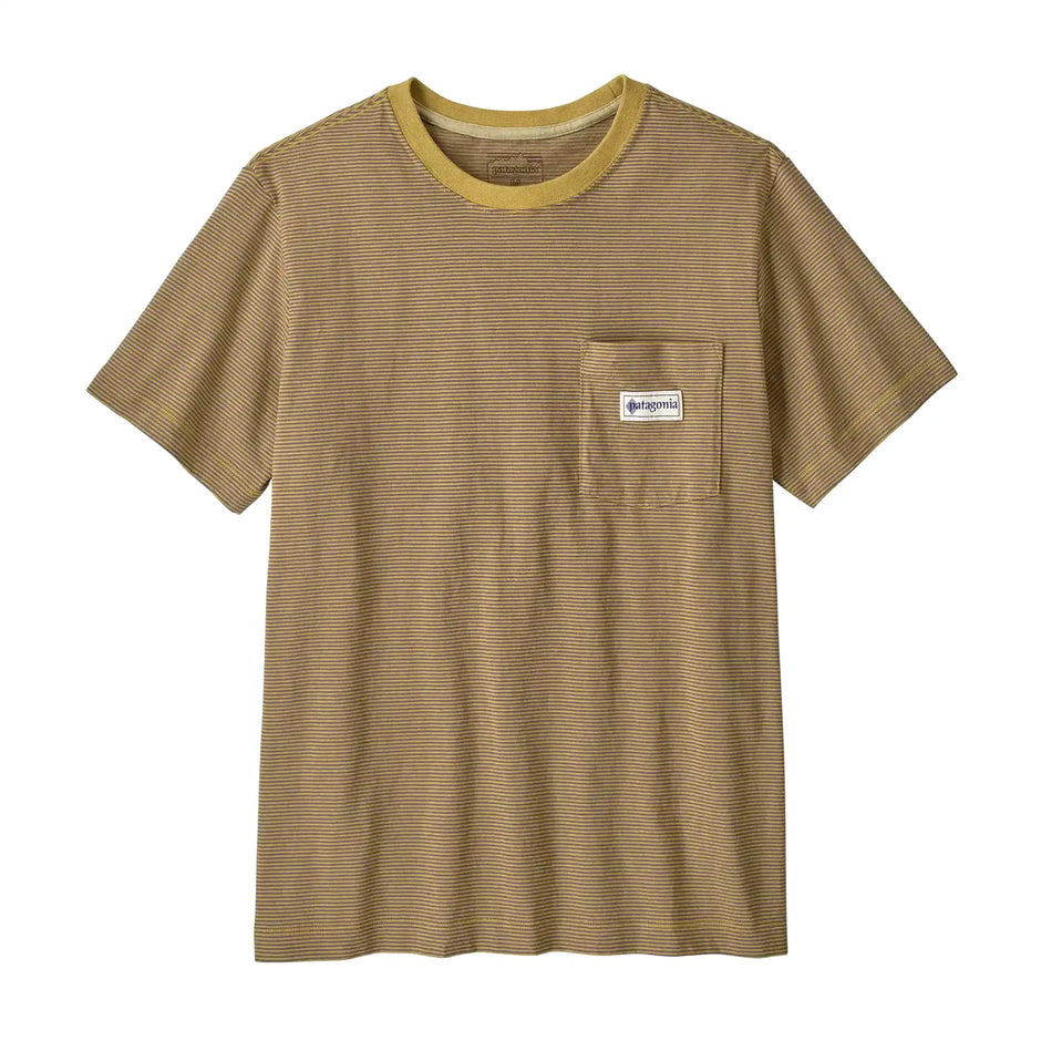 Midweight Hut Tripper Label Pocket Tee