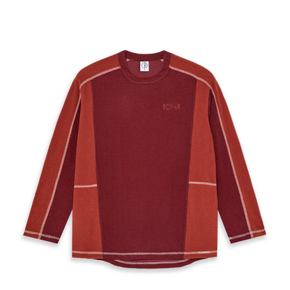 Grid Fleece Sweater