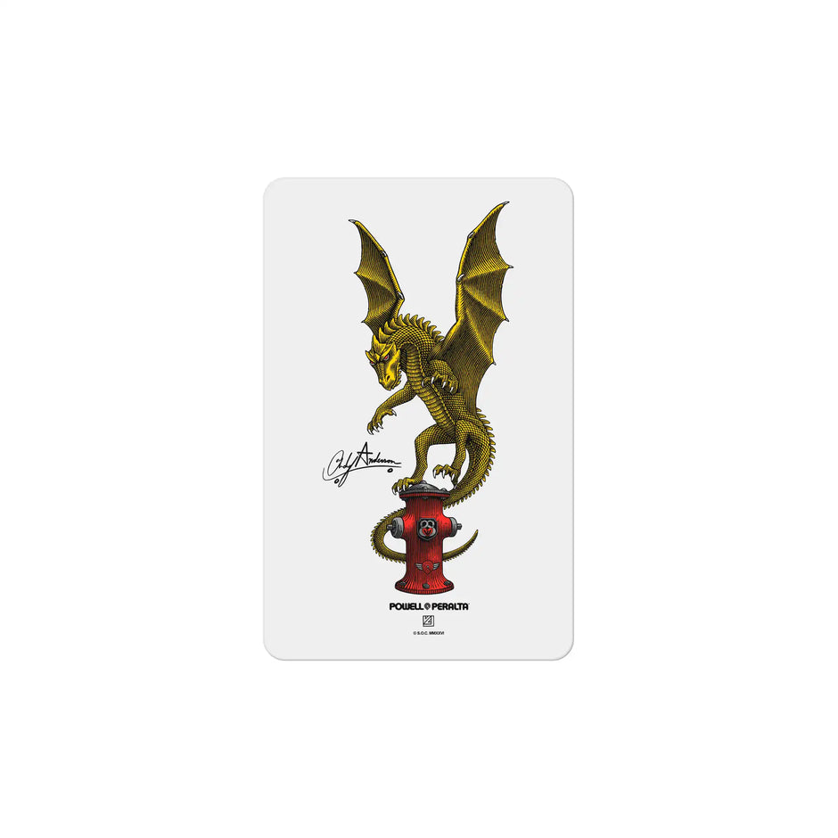 Anderson Hydrant Dragon Sticker
