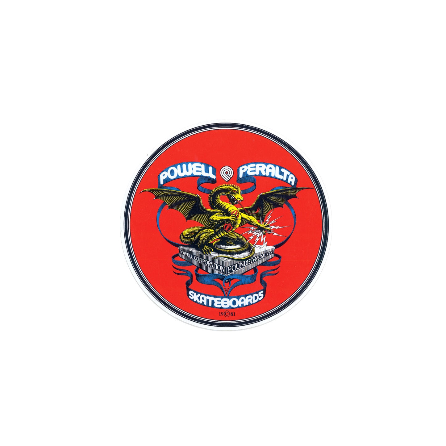 Banner Dragon Sticker