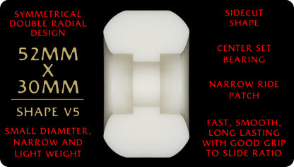 Dragons Symmetrical 93A V5 Wheels