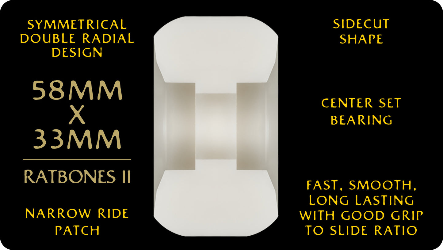 Dragons Symmetrical 95A Ratbone Wheels