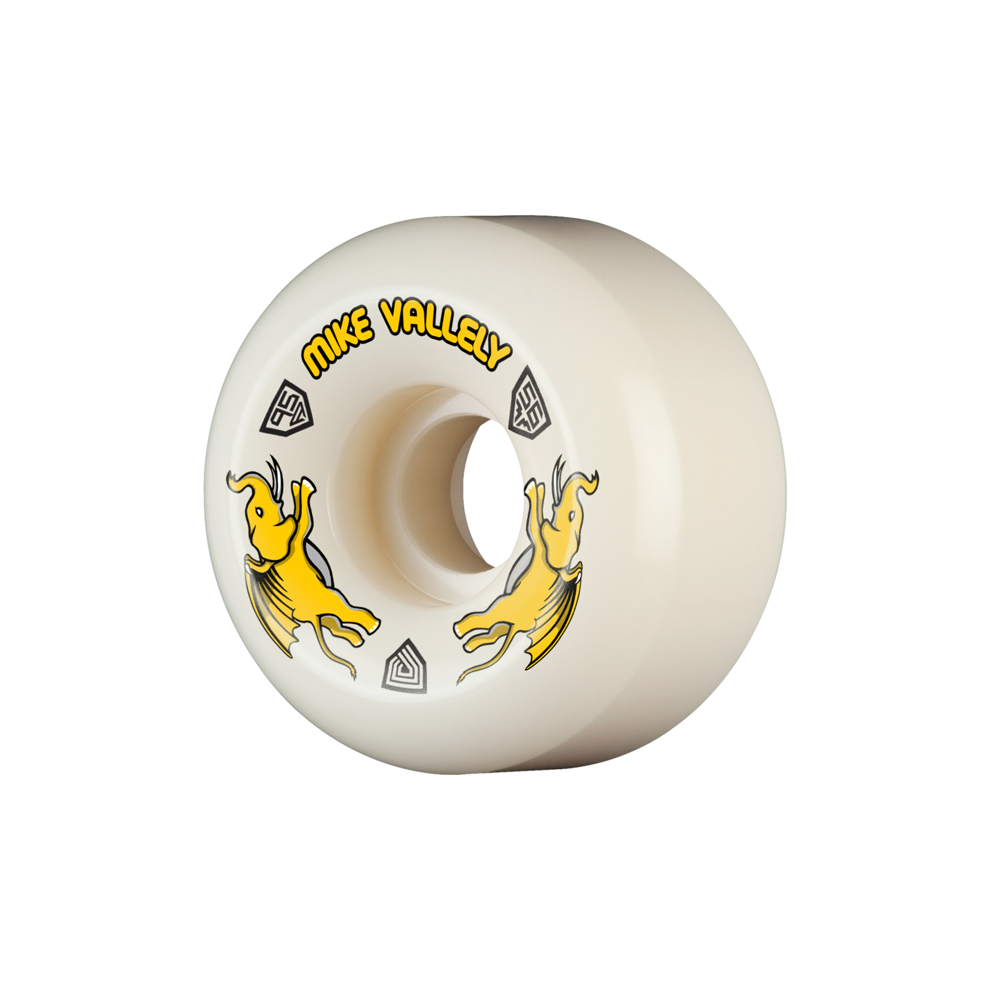 Powell Peralta Dragons Symmetrical 95A Vallely Pro Wheels – Beyond Skate