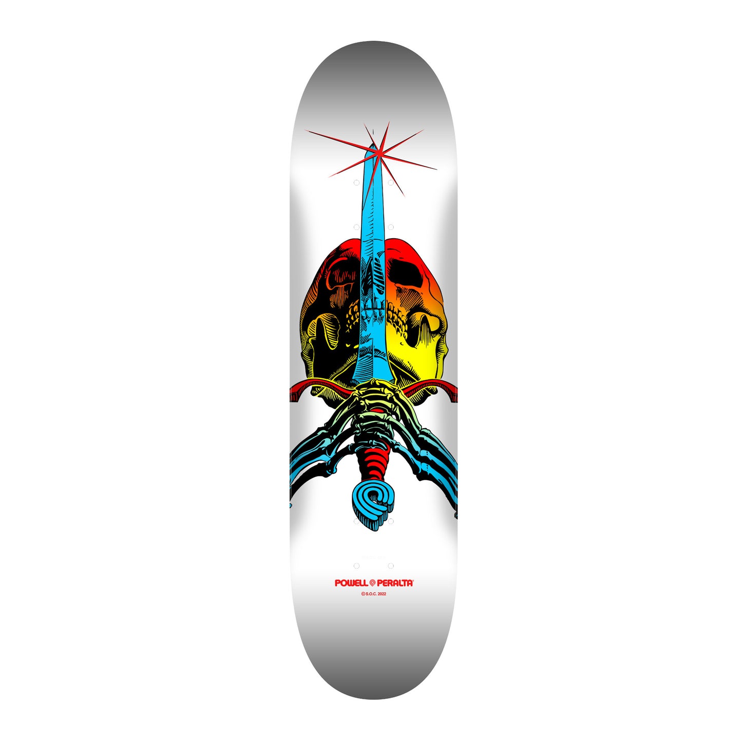 Skull & Sword Fade Deck