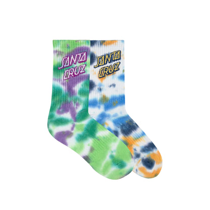 Stack Strip Crew Socks - 2 Pack (Youth)