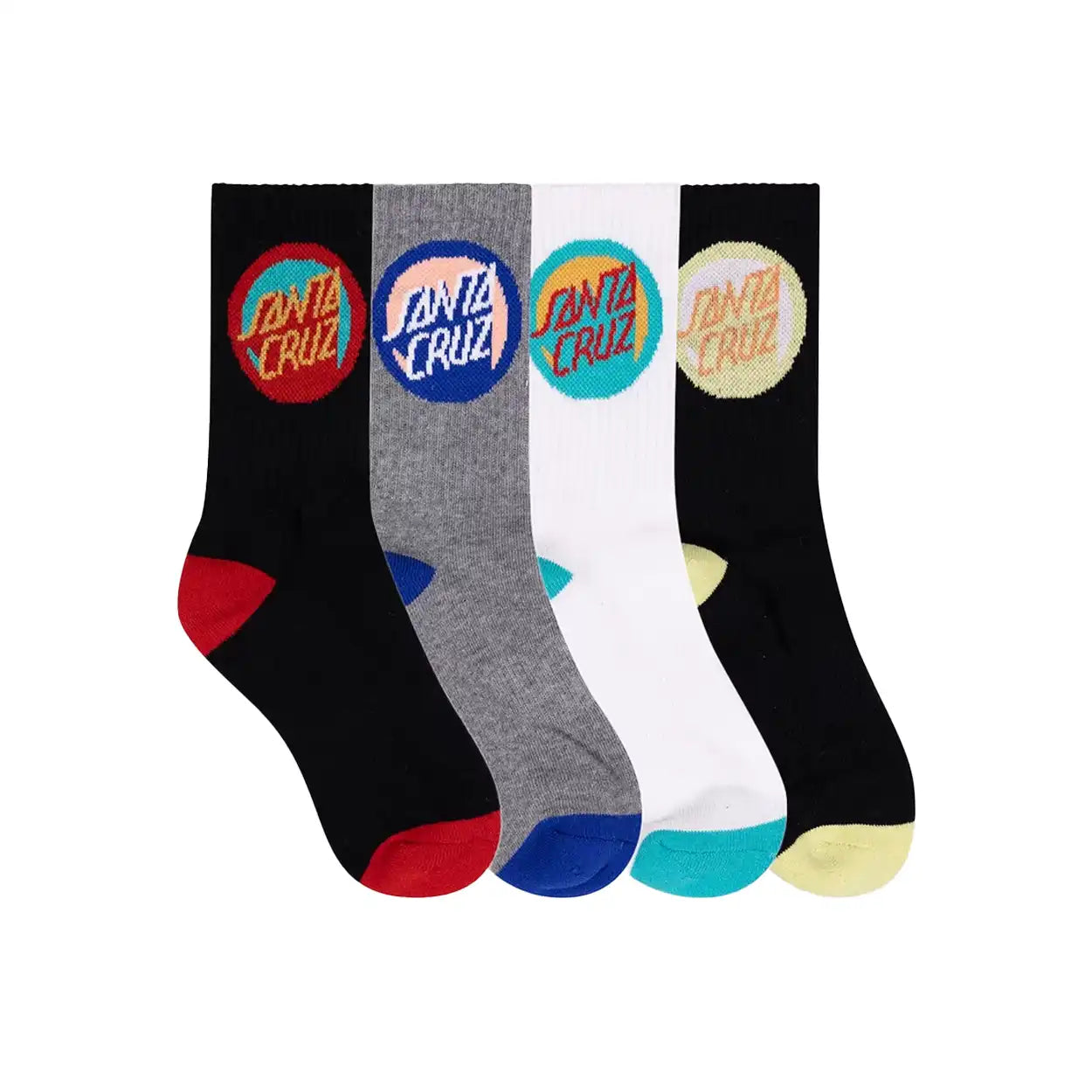 Bold Shadow Dot Crew Socks (Youth)