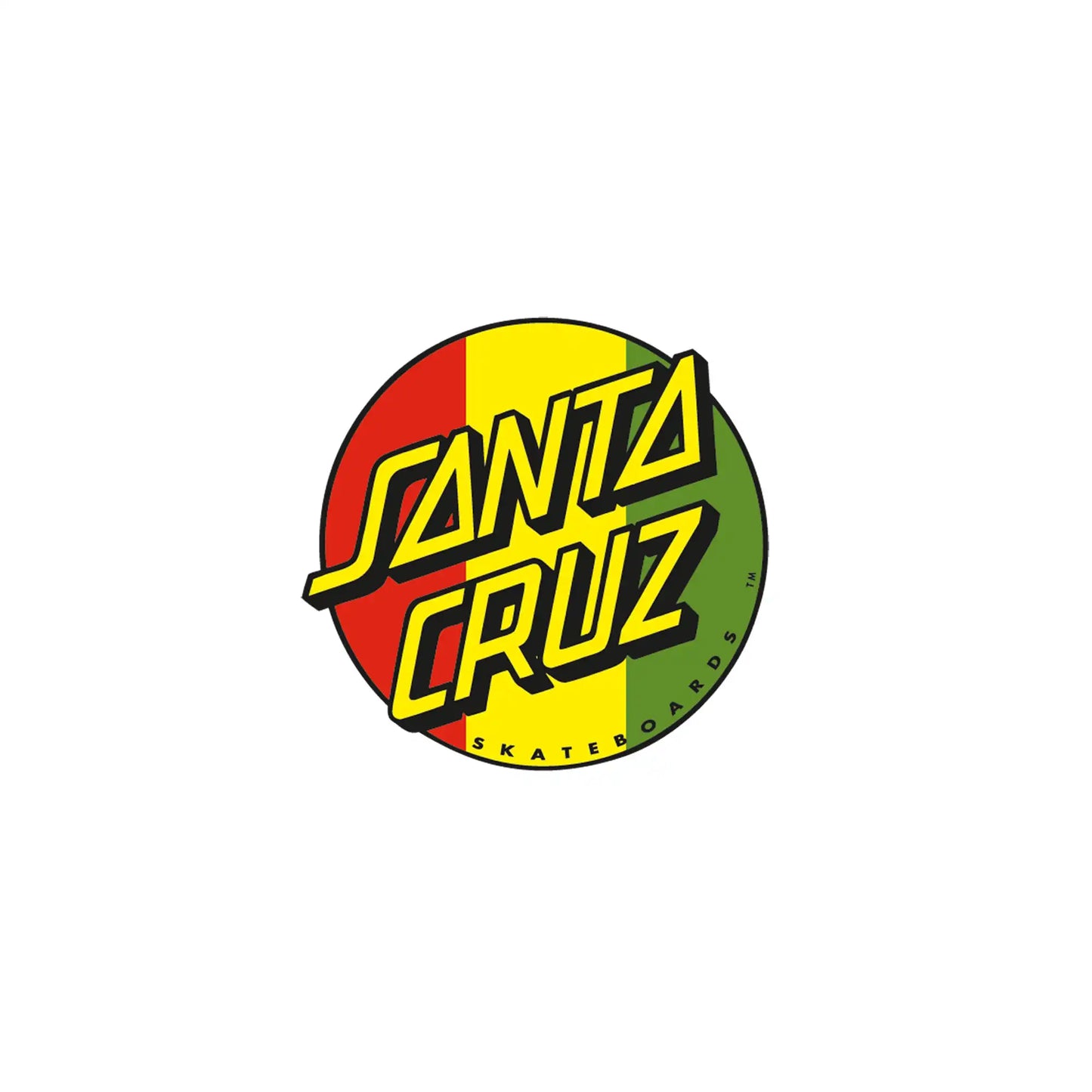 Rasta Dot Sticker