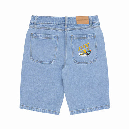 Space Rocket Stack Jean Shorts (Youth)