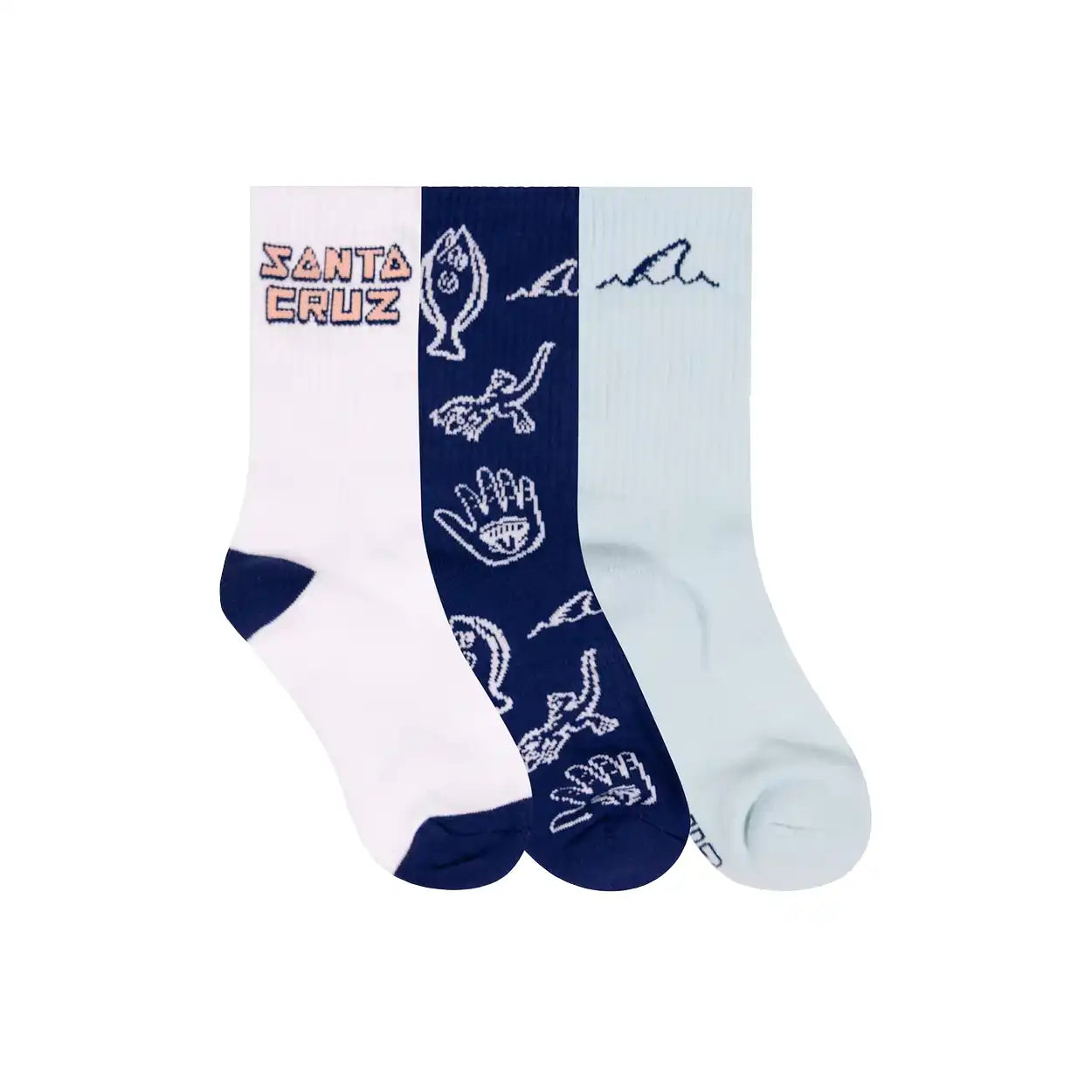 Tripper Deconstruct Crew Socks (Youth)