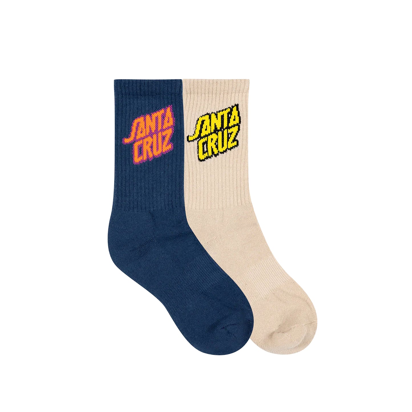 Summer 76 Stack Crew Socks - 2 Pack (Youth)