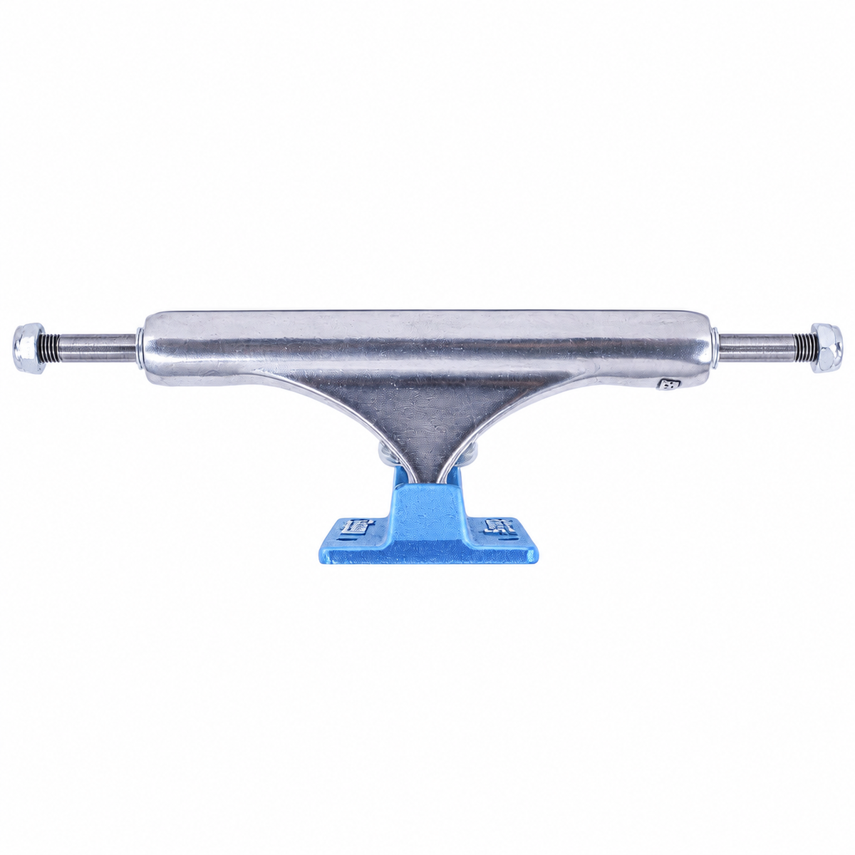 Slappy ST1 Hollow Light truck with powder-blue baseplate — upright view