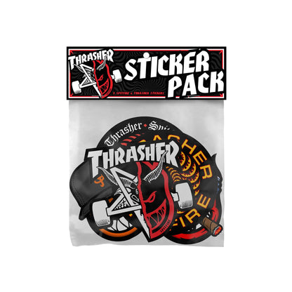 X Thrasher Assorted Sticker Pack