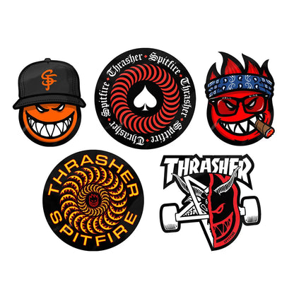 X Thrasher Assorted Sticker Pack