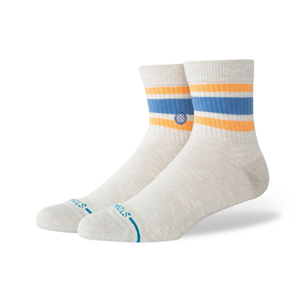 Slub Boyd Qtr Socks