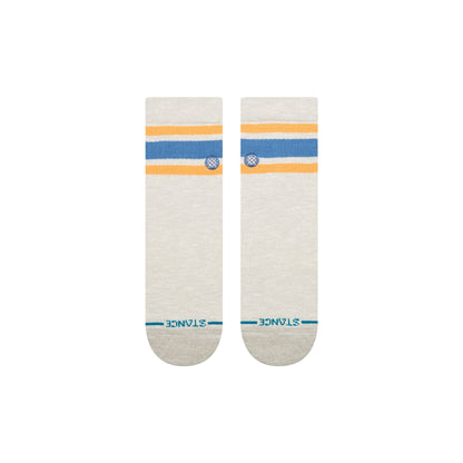 Slub Boyd Qtr Socks