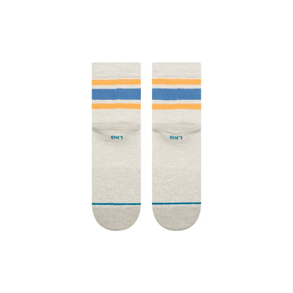 Slub Boyd Qtr Socks