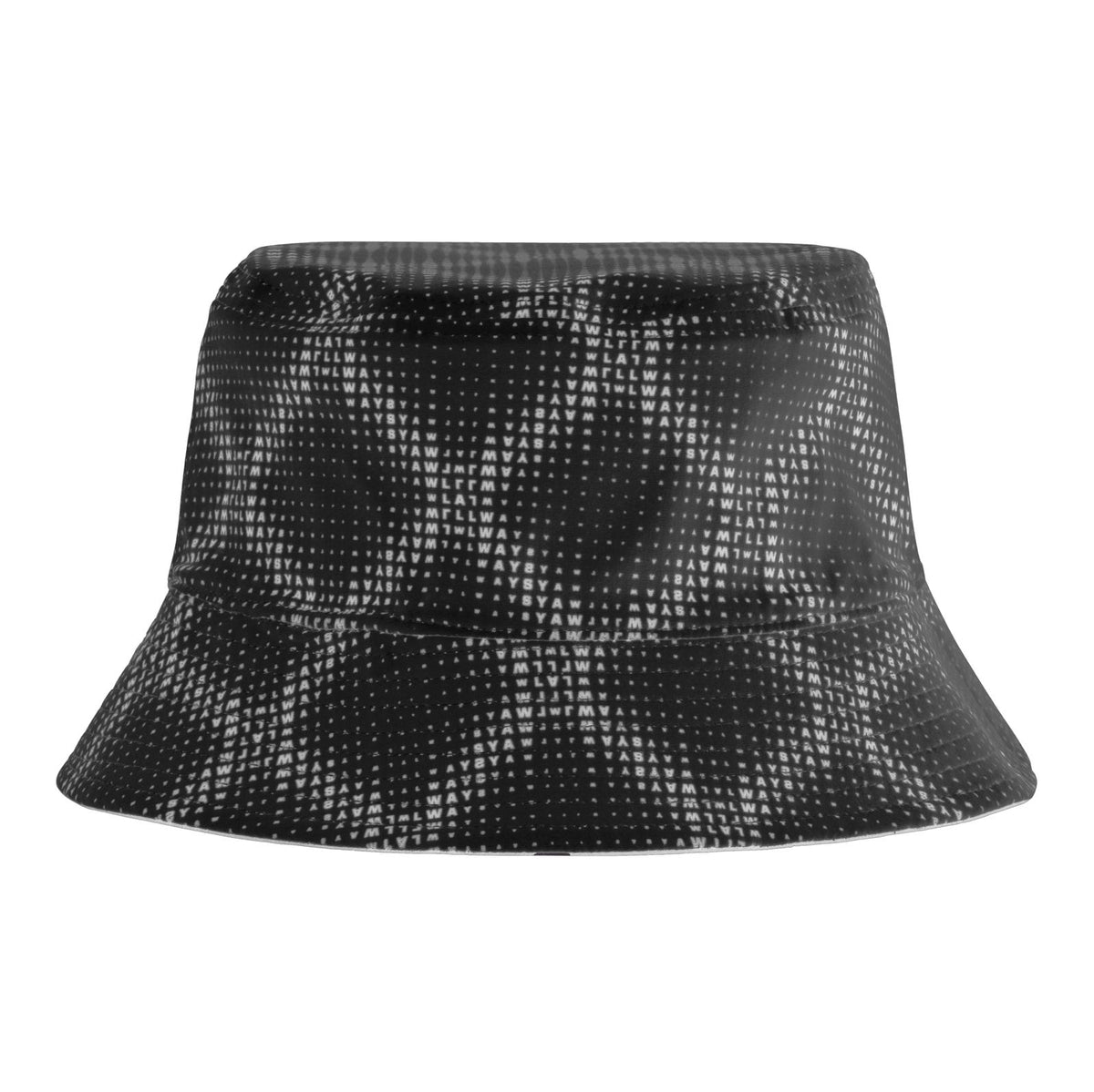 @Sun Reverisble Cross Plaid Bucket Hat