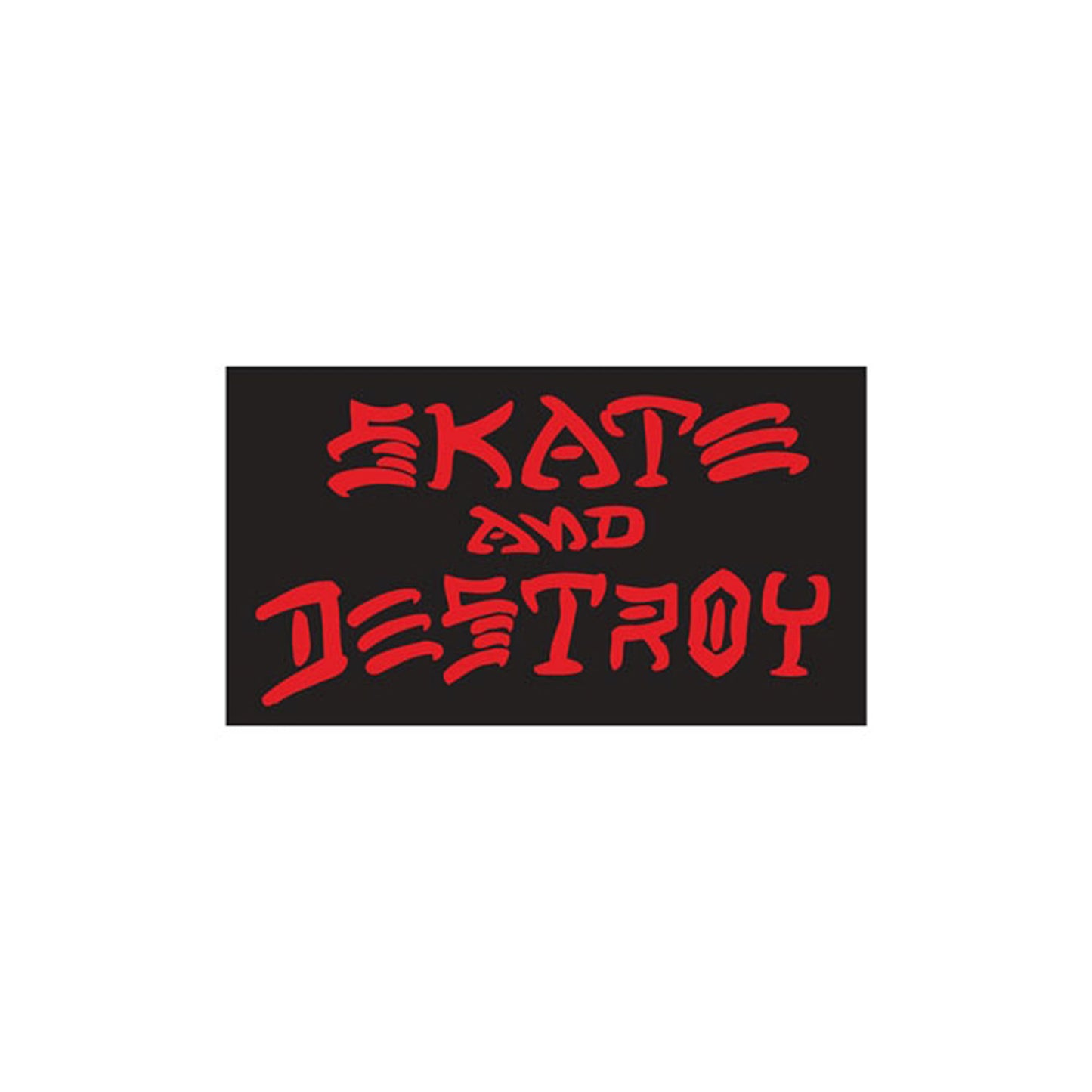 Skate & Destory Sticker