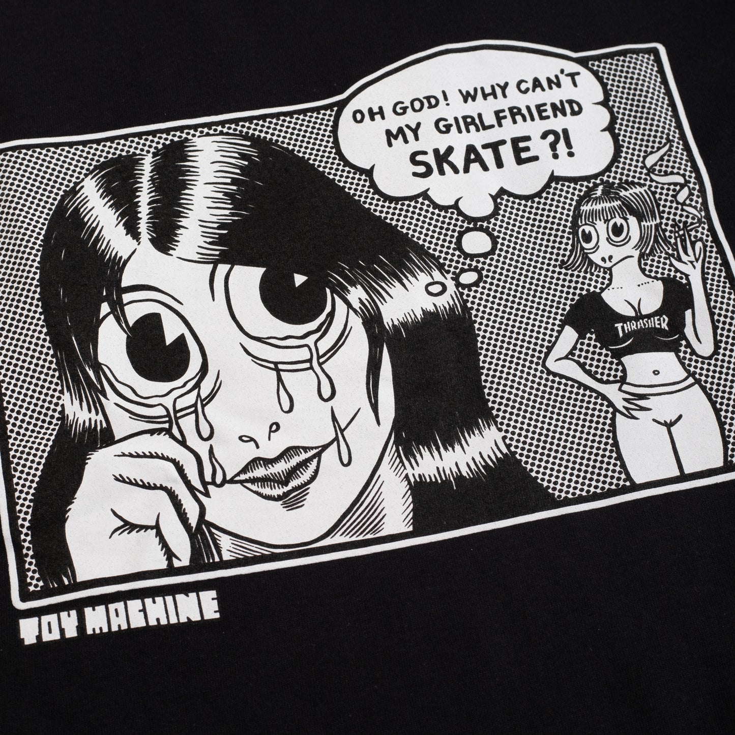 X Toy Machine Girlfriend T-Shirt