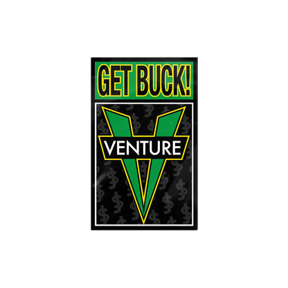 x Shakejunt Get Buck Sticker
