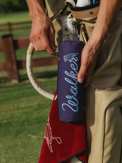 Cursive 2-Can Cooler