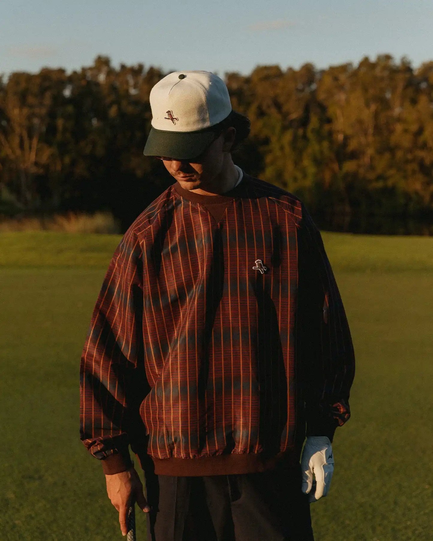 Checkered Pullover