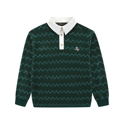 Chevron Rugby Polo Shirt