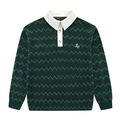 Chevron Rugby Polo Shirt