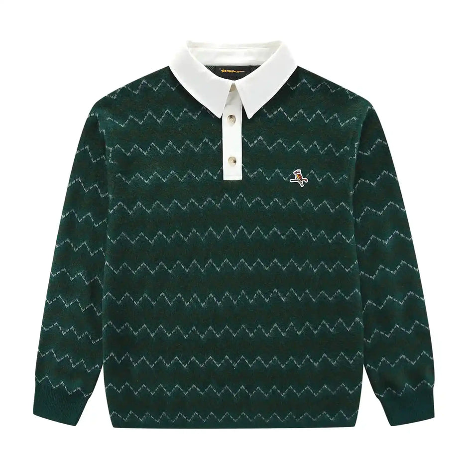 Chevron Rugby Polo Shirt