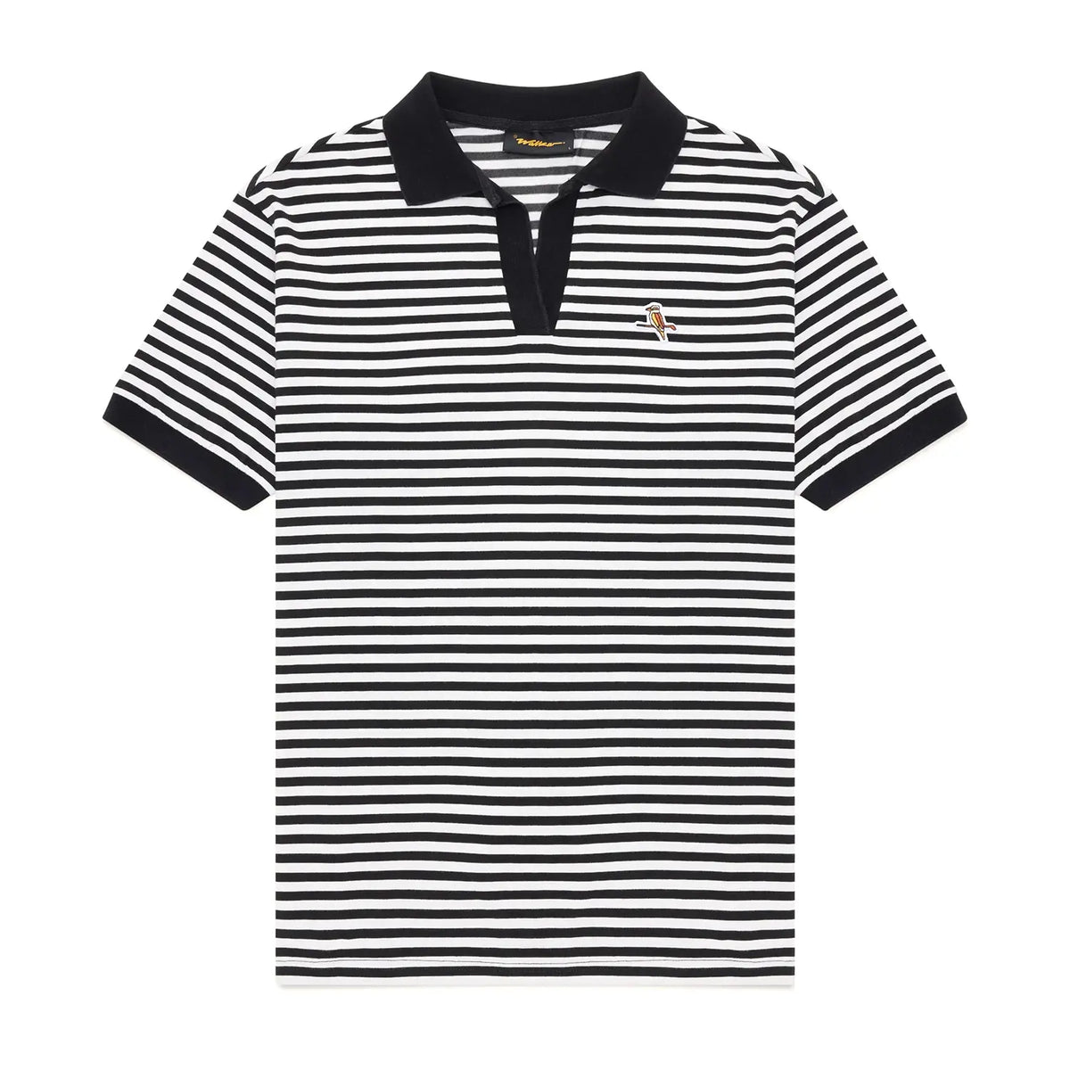 Jersey Stripe Polo Shirt