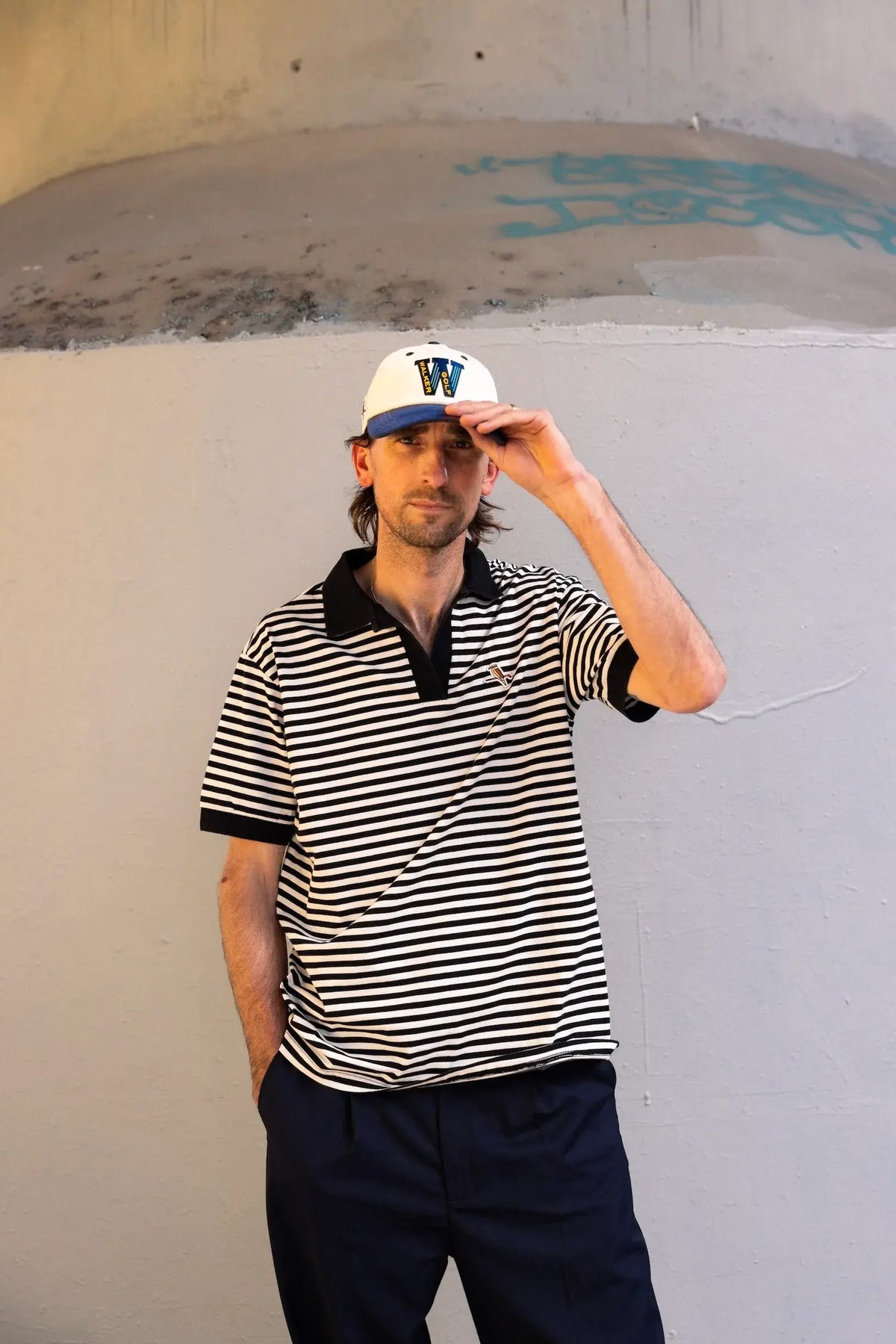 Jersey Stripe Polo Shirt
