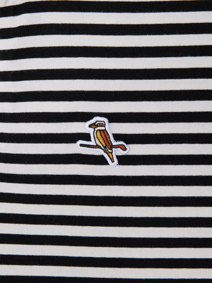 Jersey Stripe Polo Shirt