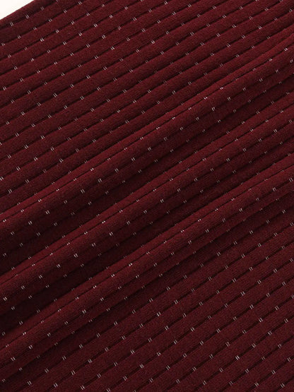 Knicked Knit Polo Shirt